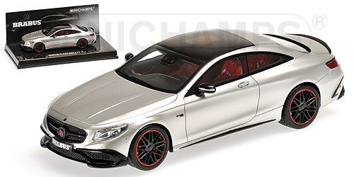 BRABUS 850 MERCEDES-BENZ S 63 AMG S-CLASS COUPE - 2015 - GREY METALLIC