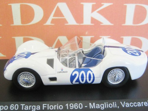 MASERATI Tipo 60 #200 Maglioli/Vaccarella Targa Florio 1960