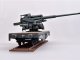    WWII Germany 128mm Flak 40 Anti-Aircraft Railway Car (Modelcollect)