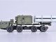    Russian Bal-E Mobile Coastal Defense Missile Launcher with KH-35 Anti-Ship Cruise Missiles MAZ Chassis early type (Modelcollect)