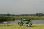 Восход-3М мотоцикл (зеленый)
