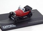 OPEL 4/12 PS Laubfrosch 1924 Red/Black