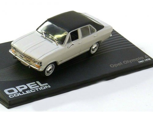 OPEL OLYMPIA A 1967-1970 White/Black