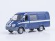 Масштабная коллекционная модель Автомобиль на службе №19, ГАЗ-2705 Газель, спецсвязь (модель) (DeAgostini)