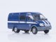 Масштабная коллекционная модель Автомобиль на службе №19, ГАЗ-2705 Газель, спецсвязь (модель) (DeAgostini)