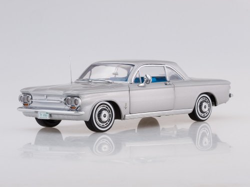 1963 Chevrolet Corvair Coupe (Satin Silver)