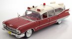 CADILLAC Ambulance 1959 Red and White ( Precision Collection)