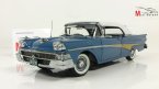 1958 Ford Fairlane 500 Closed Convertible (White/Silverstone Blue)