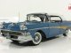    1958 Ford Fairlane 500 Closed Convertible (White/Silverstone Blue) (Sunstar)