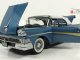    1958 Ford Fairlane 500 Closed Convertible (White/Silverstone Blue) (Sunstar)