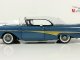    1958 Ford Fairlane 500 Closed Convertible (White/Silverstone Blue) (Sunstar)