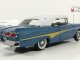    1958 Ford Fairlane 500 Closed Convertible (White/Silverstone Blue) (Sunstar)