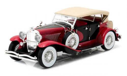 DUESENBERG II SJ 1930 Red/Black