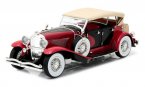 DUESENBERG II SJ 1930 Red/Black