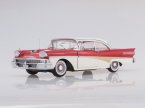 1958 Ford Fairlane 500 HardTop (Colonial White/Torch Red)
