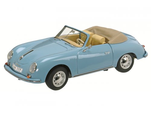 PORSCHE 356A Convertible 1955 Light Blue