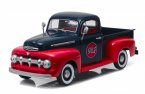 FORD F-1  "Gulf Oil" 1951 Red/Dark Blue