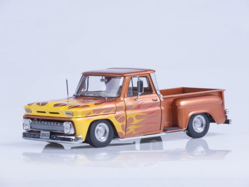 1965 Chevrolet C-10 Stepside Pickup Lowrider - Metallic Orange