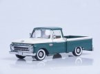 1966 Ford F-100 Custom Cab Pickup - Wimbledon White / Holly Green