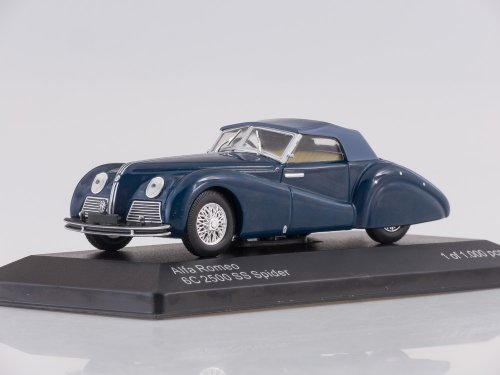Alfa Romeo 6C 2500 SS Spider, dark blue/dark grey, 1939