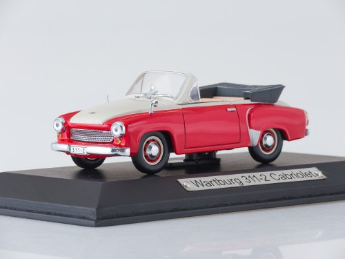 WARTBURG 311-2 Cabriolet 1958 Red/White