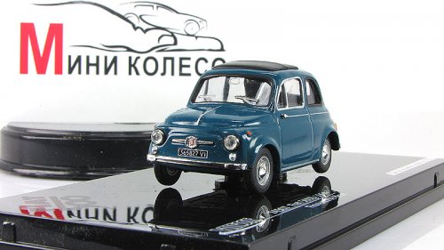 Fiat 500 D 1964, Blue