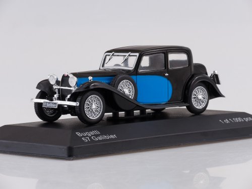 BUGATTI TYPE 57 Galibier 1935 Black and Blue