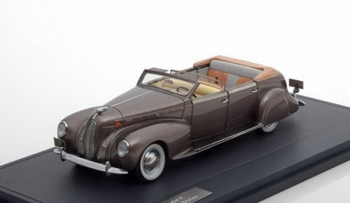 LINCOLN Model K V12 LeBaron Convertible Sedan 1938 Metallic Grey