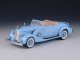 Масштабная коллекционная модель PACKARD Twelve 1407 Bohman &amp; Schwartz Convertible Coupe 1936 Light Blue (GLM)