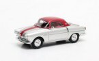 FIAT 600 Viotti Coupe 1959 Silver/Red