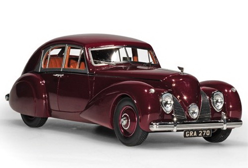 BENTLEY MKV Corniche George Paulin Pourtout #14BV 1939 Maroon