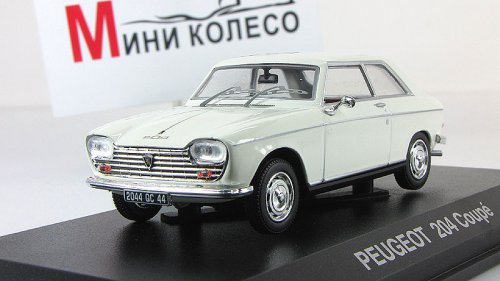 Пежо 204 купе 1967, белый