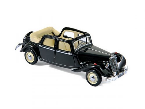 CITROEN Traction 15 Six Decouvrable A.E.A.T 1951 Black
