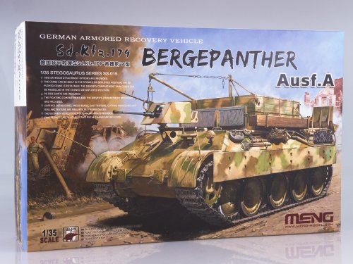 German Armored Recovery Vehicle Sd.Kfz.179 Bergepanther Ausf. A