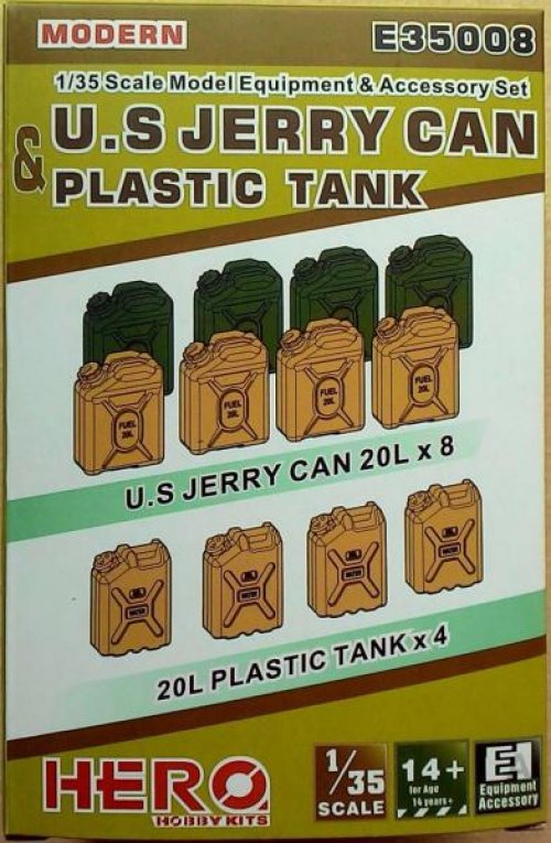 Modern U.S Jerry Can & Plastic Tank