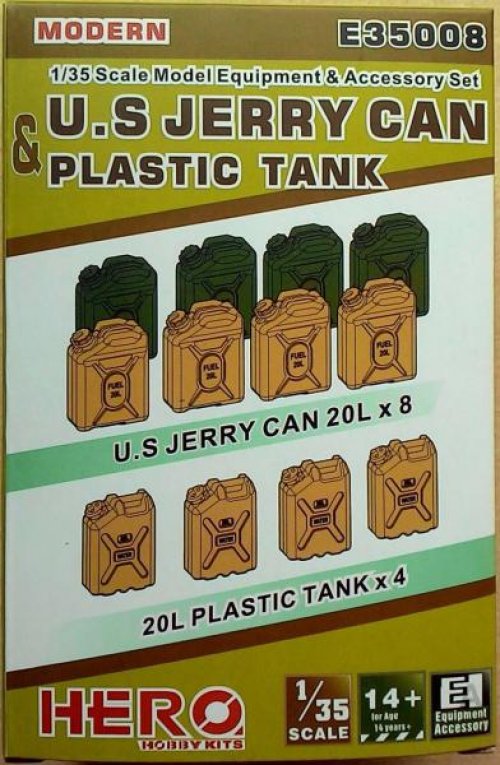 Modern U.S Jerry Can & Plastic Tank