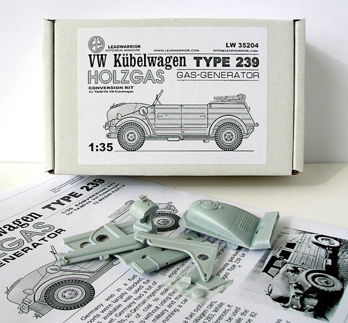 VW Kubelwagen Typ 239 Holzgas ( Gas-Generator )