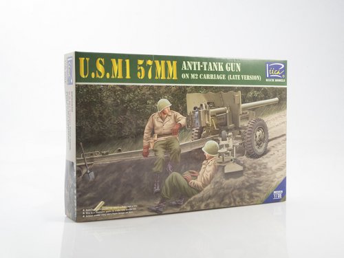 U.S.M1 57mm Anti-tank Gun on M2 carriage (Late Version)