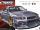    C-WEST BNR34 Skyline GT?R&#039; 02 (Nissan) (Aoshima)