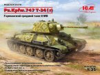 Pz.Kpfw. T-34-747(r), WWII German Medium