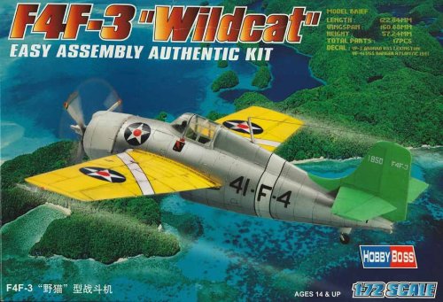 F4F-3 "Wildcat" Easy Assembly