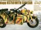    WWII German Zundapp KS 750 with Sidecar/w trailers (GWH)