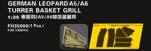 German Leopard A5/A6 Turret Basket Grill