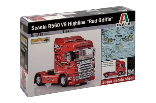  Scania R560 V8 Highline''Red Griffin''