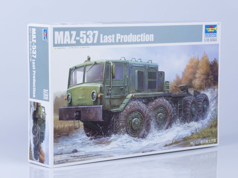 МАЗ 537 тягач модель