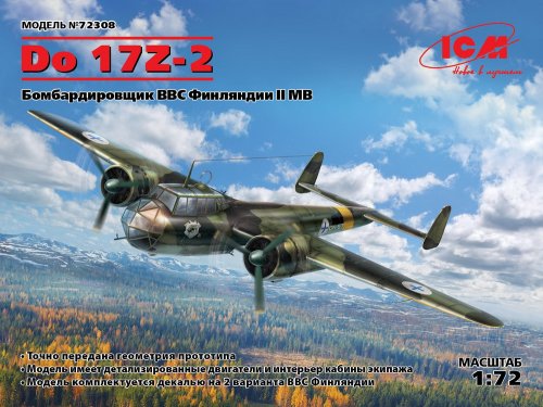 DO 17Z-2 WWII Finnish Bomber