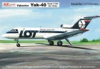 Yakovlev Yak-40 'LOT, 'Olympic Airways'