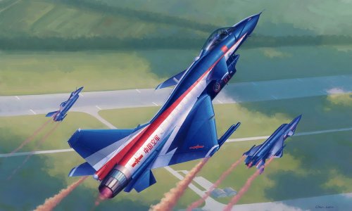 PLAAF J-10AY Vigorous Dragon 8.1 Aerobatic Team