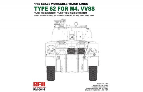    Sherman VC Firefly, M3, M4A1, M4A4, M4