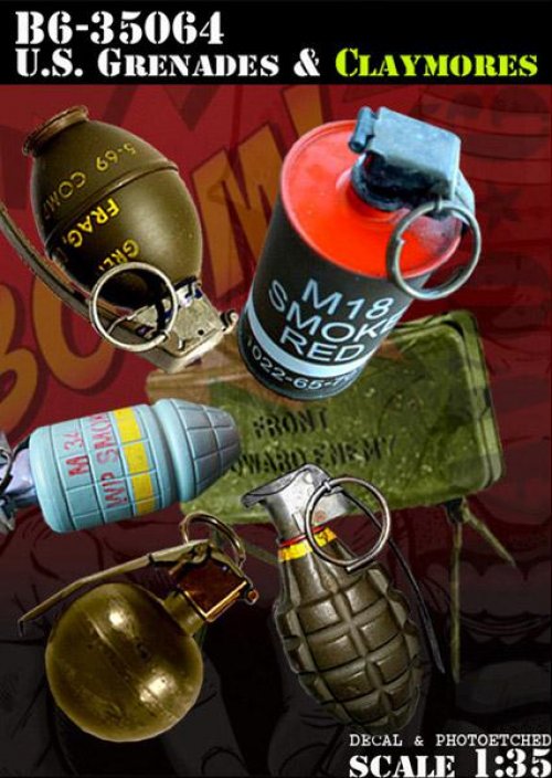 US Grenades &amp; Claymores